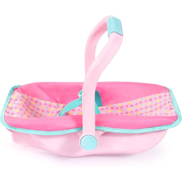 35 cm großes Puppenset für Neugeborene mit Autositz und weichem Körper von Bayer Design