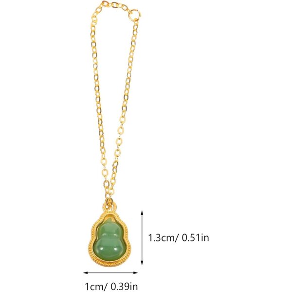 Gatuida Set 2 Collane Miniature per Bambole Accessori Moda per Bambine