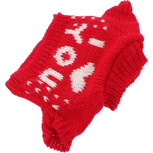 Pull Rosso per Orso di Peluche 30 cm - Morbido, Creativo e Intercambiabile