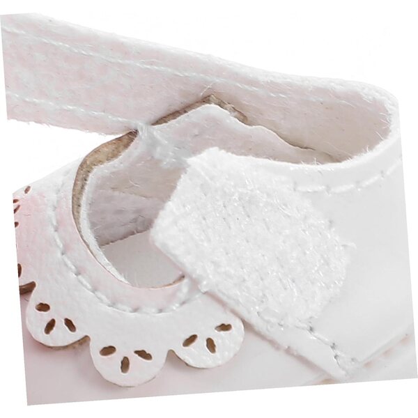 Weiße Schuhe für 17 cm große Gatuida-Puppen – Mini-Schuhe, Komfort und moderner Stil