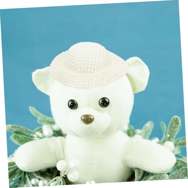 Gatuida Mini Chapeaux Tissés für Puppen – 12 Stück Beige, kreatives Zubehör