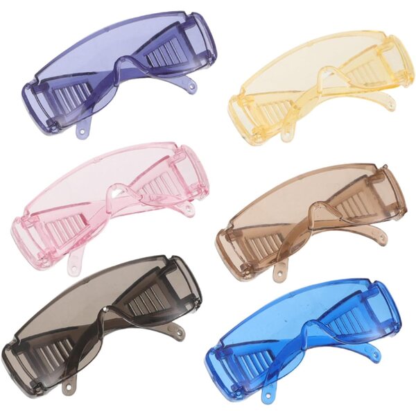 Gatuida 6 Mini Occhiali Colorati per Bambole - Accessori Sicuri e Leggeri