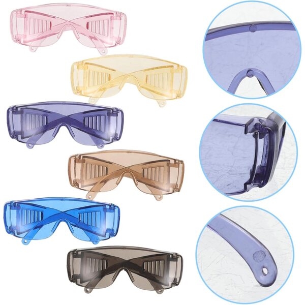 Gatuida 6 Mini Occhiali Colorati per Bambole - Accessori Sicuri e Leggeri