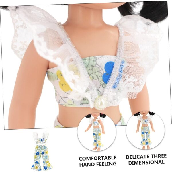 Gatuida-Kleidung für 14,5-Zoll-Puppen aus Stoff, komplettes Party-Set