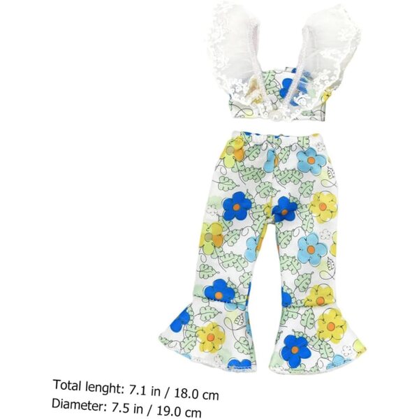 Gatuida-Kleidung für 14,5-Zoll-Puppen aus Stoff, komplettes Party-Set