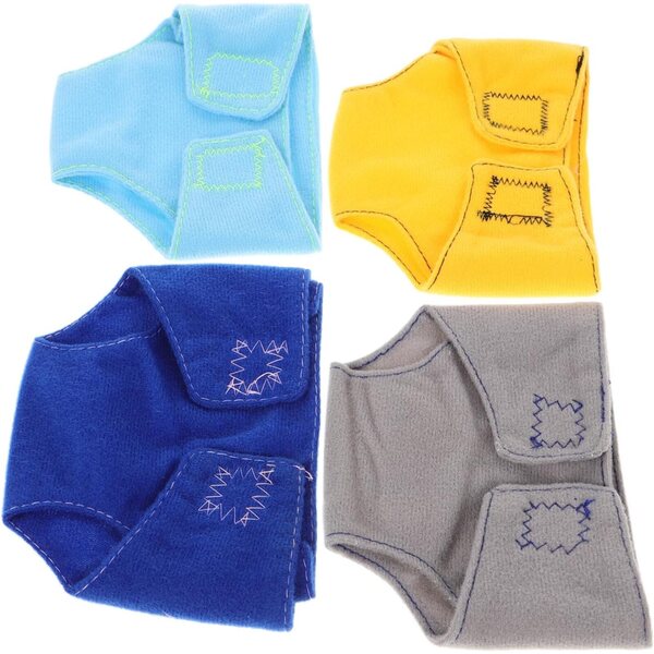 Gatuida 4 pezzi Couches per bambole in tessuto realistici per gioco da bimba e bimbo