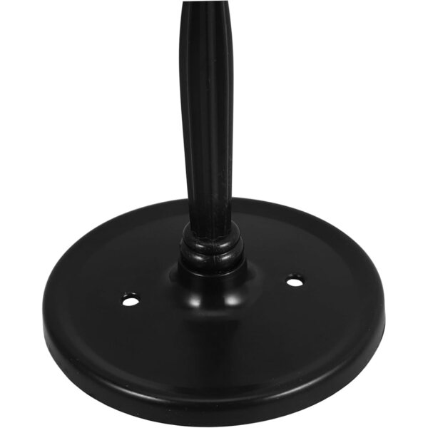 Set 6 Mini Mannequins di Supporto per Abiti Bambole - Gatuida, Nero ABS Resistente