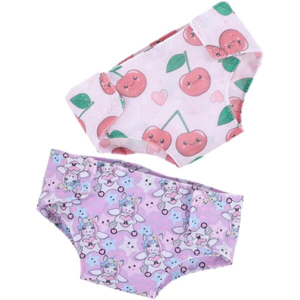 Gatuida 2 Culottes per Bambole 18 Pollici, Sottovesti Leggeri e Lavabili per Bambole