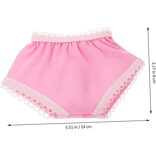 Gatuida Set 10 Culotte in Poliestere per Bambole da 18 Pollici, Accessori di Vestizione