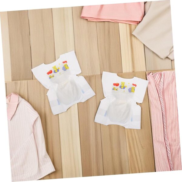VICASKY 10 pezzi Pannolini Lavabili Realistici per Bambole Accessori Gioco Ruolo Bambini