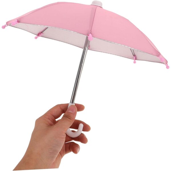 Set mit 4 Miniatur-Parapluie für 18-Zoll-Puppen, langlebiges und realistisches Gatuida-Zubehör