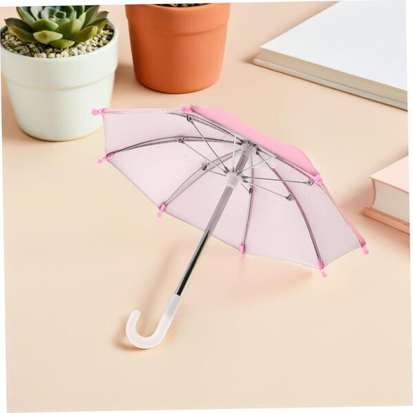 Set mit 4 Miniatur-Parapluie für 18-Zoll-Puppen, langlebiges und realistisches Gatuida-Zubehör