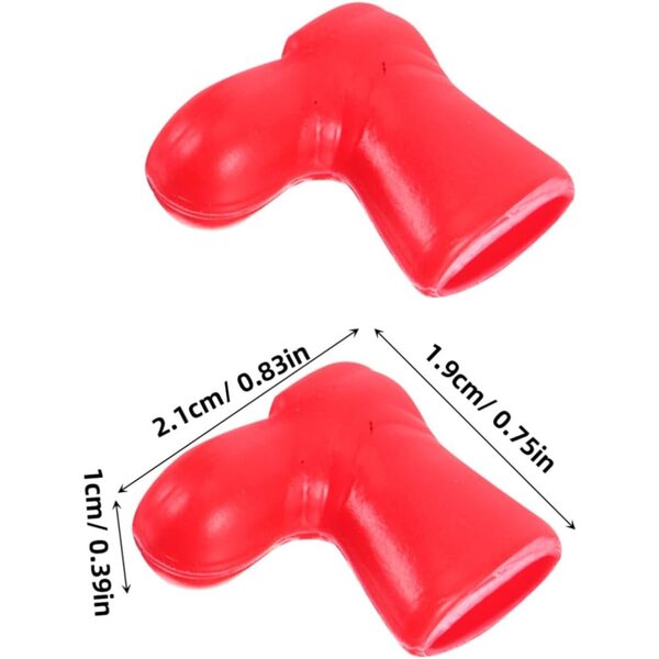 VICASKY 96 Mini Scarpe di Babbo Natale Decorazioni Natalizie per Bricolage e Case delle Bambole