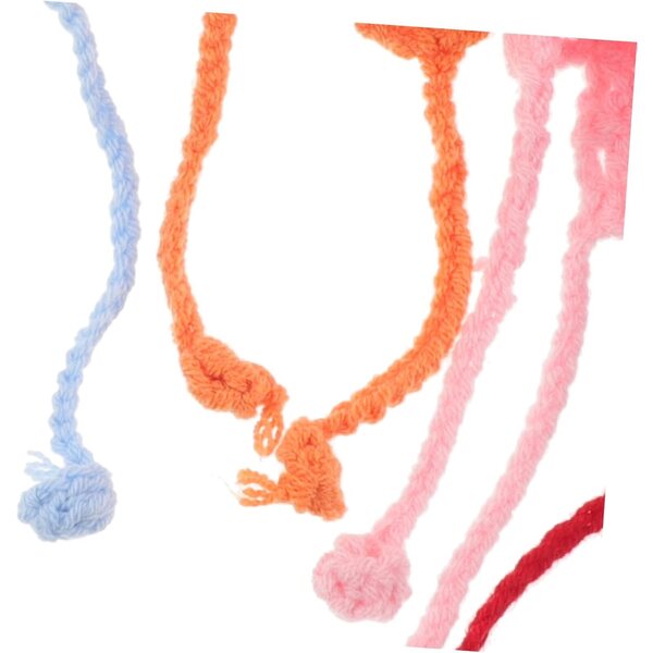 Gatuida Set 6 Mini Cappelli di Lana fatti a Mano per Pupazzi e Decorazioni Natalizie