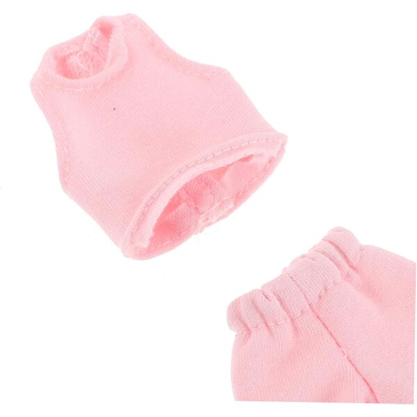 Gatuida Set 4 Gilet e Pantaloni per bambole 30 cm – Abbigliamento Estate Facile da Indossare