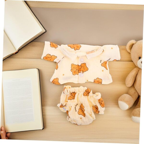Gatuida-Plüschpyjama aus weichem Stoff und abnehmbaren Accessoires zum Spielen und Entspannen