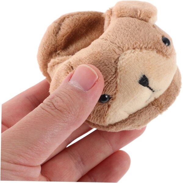 HEMOTON Scarpe Puppola in Peluche con Motivi Animali, Calde e Confortevoli per Inverno