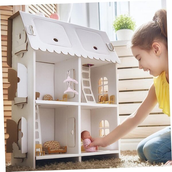 Gatuida Set 16 Cintres Miniature per Bambole in Plastica Colorata Resistenti