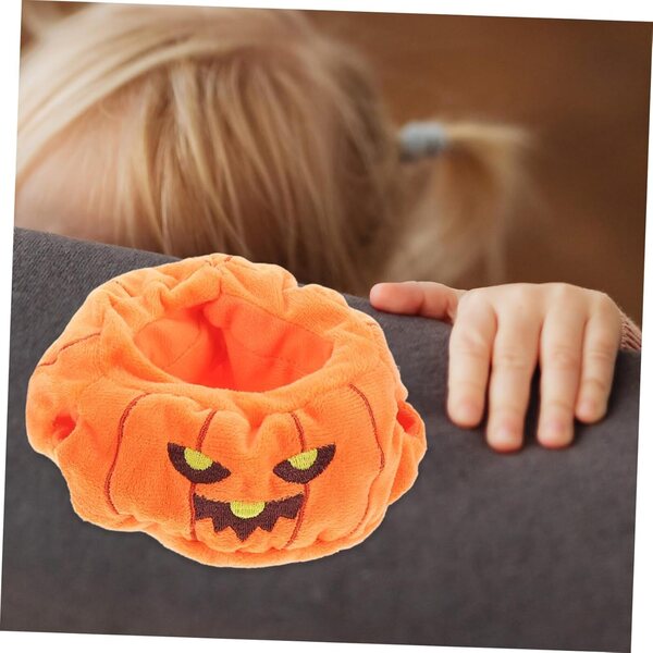 HEMOTON Costume da bambola zucca di Halloween con mini cappuccio per bambole in miniatura