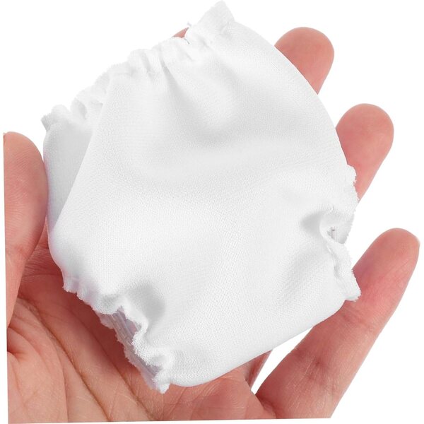 Gatuida 10 Culottes Elastiche per Bambole in Tessuto Bianco Accessori Giochi Bambini