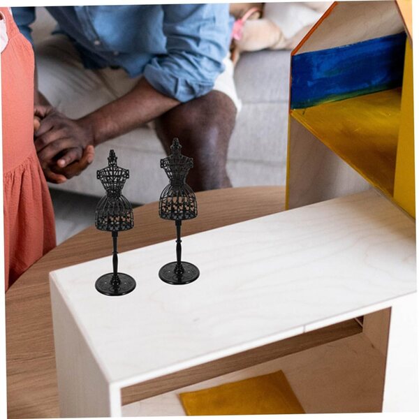 Gatuida 8 Mannequin Miniature per Vestiario Bambole 21x6,5 cm Supporto Robusto