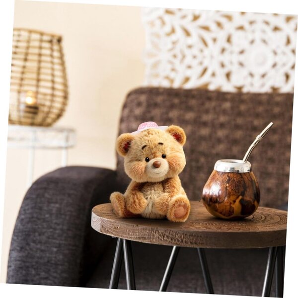 Bunt gestreifte Mini-Hüte für Puppen – 12er-Set, verschiedene Größen, kreative Accessoires