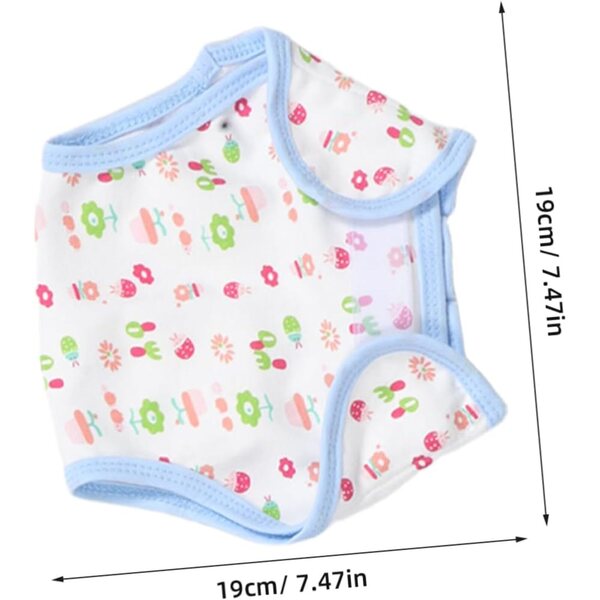 Gatuida Set 5 Pannolini Regolabili Riutilizzabili per Bambole – Accessori Gioco Ruolo
