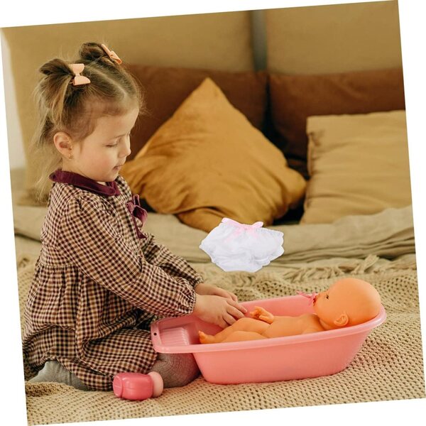 3er-Set Culottes für Puppen 15–20 cm – wiederverwendbares Stoffzubehör für Rollenspiele