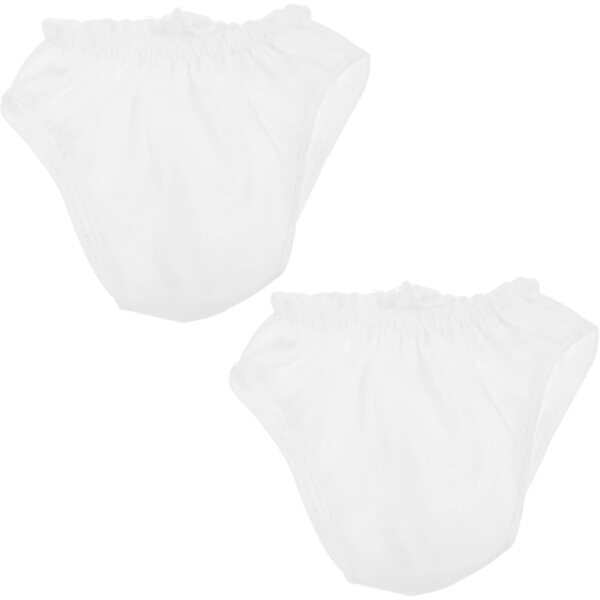 Gatuida 2 Culottes in Tessuto per bambole - Accessori Biancheria per Gioco Creativo