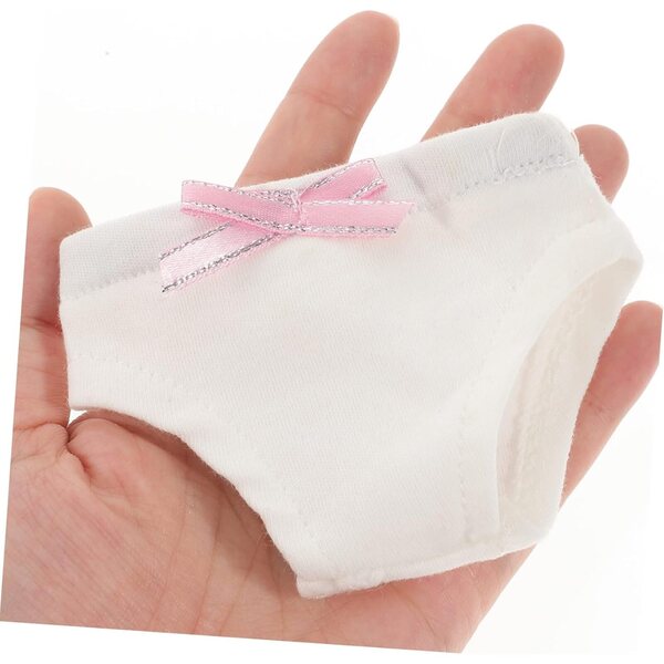 Gatuida 2 Culottes in Tessuto per bambole - Accessori Biancheria per Gioco Creativo