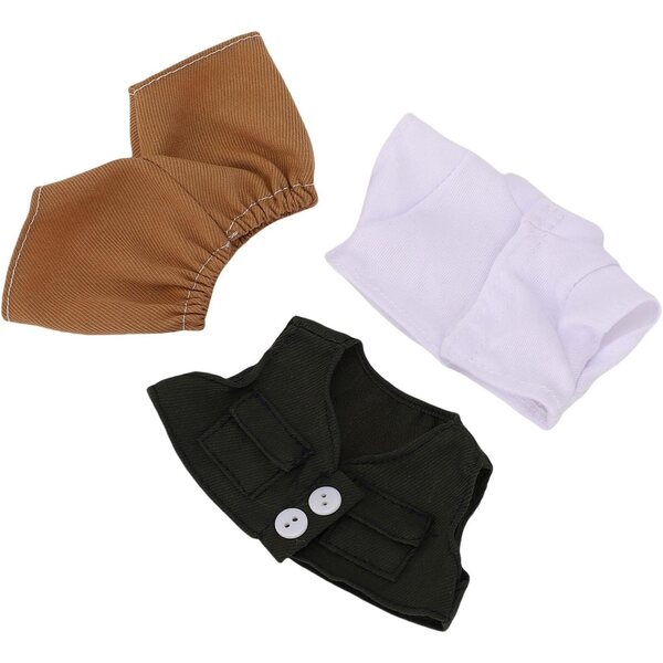 Cuifati Set Abbigliamento per Bambola 17 cm - Elegante Completo Gentleman