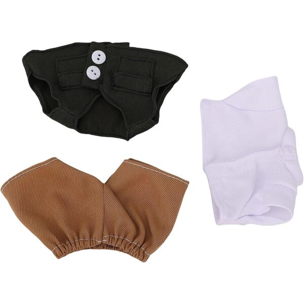 Cuifati Set Abbigliamento per Bambola 17 cm - Elegante Completo Gentleman