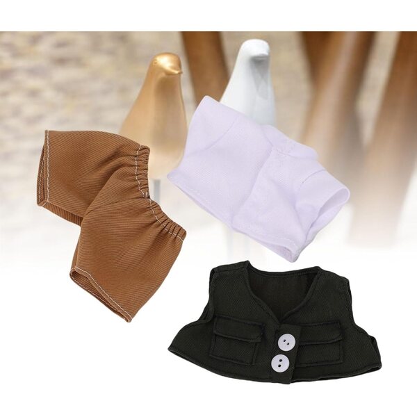 Cuifati Set Abbigliamento per Bambola 17 cm - Elegante Completo Gentleman