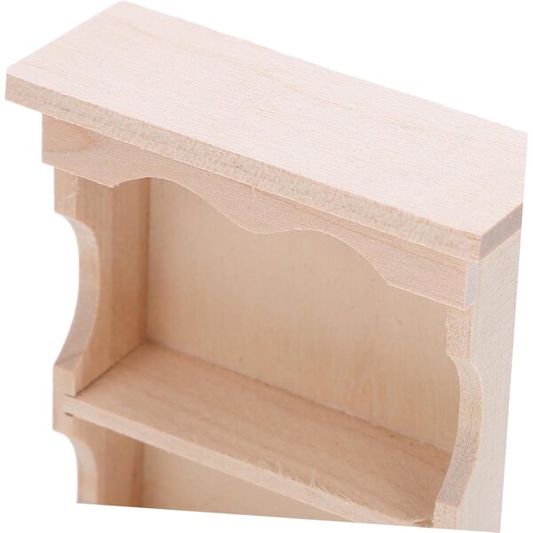 Gatuida 2 pezzi armadietti miniatura in legno per casa delle bambole stile giapponese