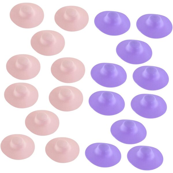 IMIKEYA 20 Mini Cappelli per Bambole 30 cm, Accessori Decorativi in PVC