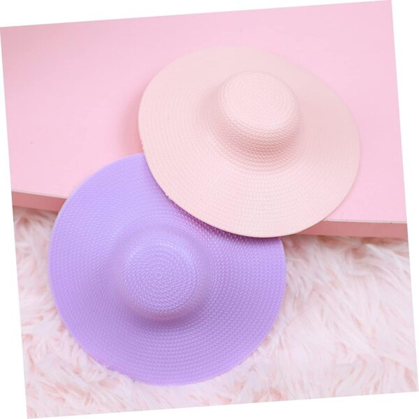 IMIKEYA 20 Mini Cappelli per Bambole 30 cm, Accessori Decorativi in PVC