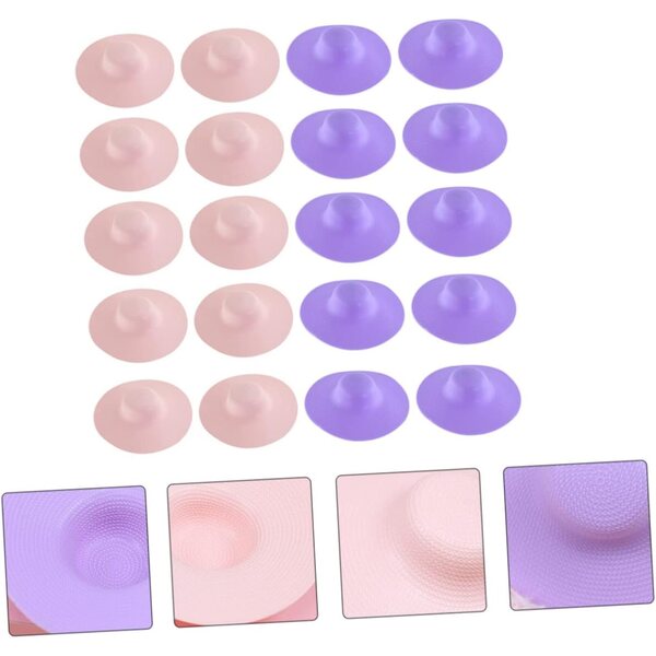 IMIKEYA 20 Mini Cappelli per Bambole 30 cm, Accessori Decorativi in PVC