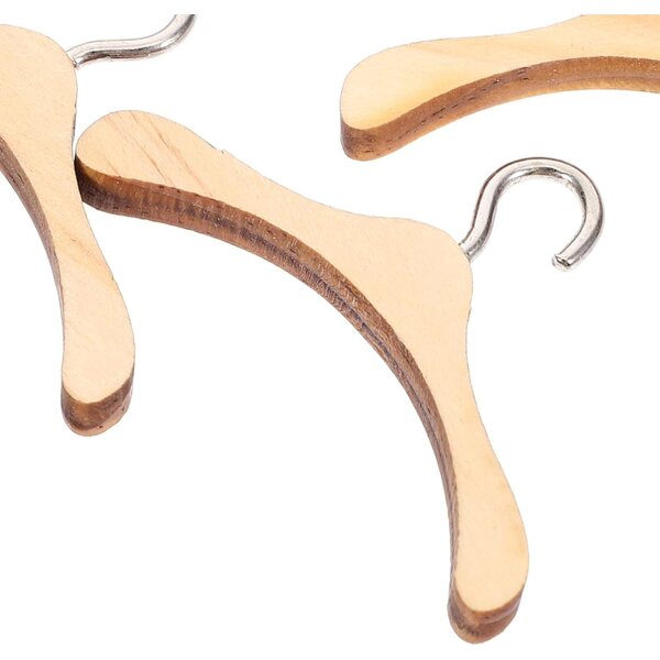 VICASKY 10 Holzgürtel für BJD-Puppen, Miniaturgürtel für Puppenkleidung
