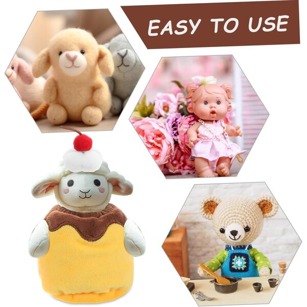 VICASKY Set Abbigliamento Sostituibile e Accessori per bambole, Costume Creativo e Dettagliato