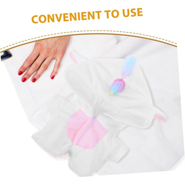 Amosfun Pyjama Licorne per bambole 20cm in Morbido Tessuto in Peluche - Costume Intercambiabile