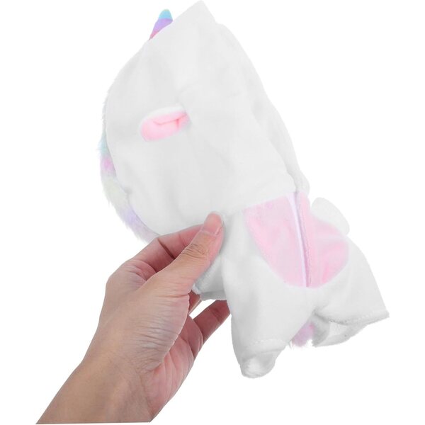 Amosfun Pyjama Licorne per bambole 20cm in Morbido Tessuto in Peluche - Costume Intercambiabile