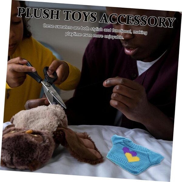 VICASKY 3 Pulls Intercambiabili per Orsetti di Peluche 30 cm - Morbidi e Colorati