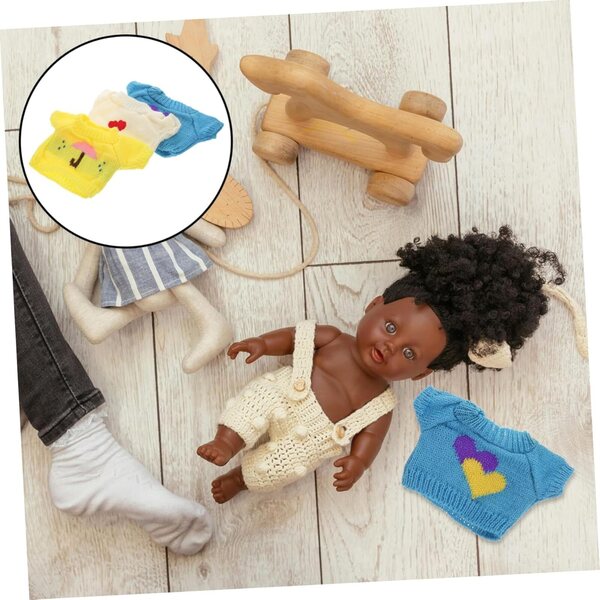 VICASKY 3 Pulls Intercambiabili per Orsetti di Peluche 30 cm - Morbidi e Colorati
