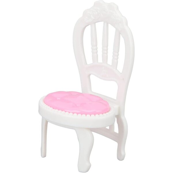 Yctze Set Miniatura Tavolo e Sedie per Casa delle Bambole 1:16 con Stoviglie Colorate