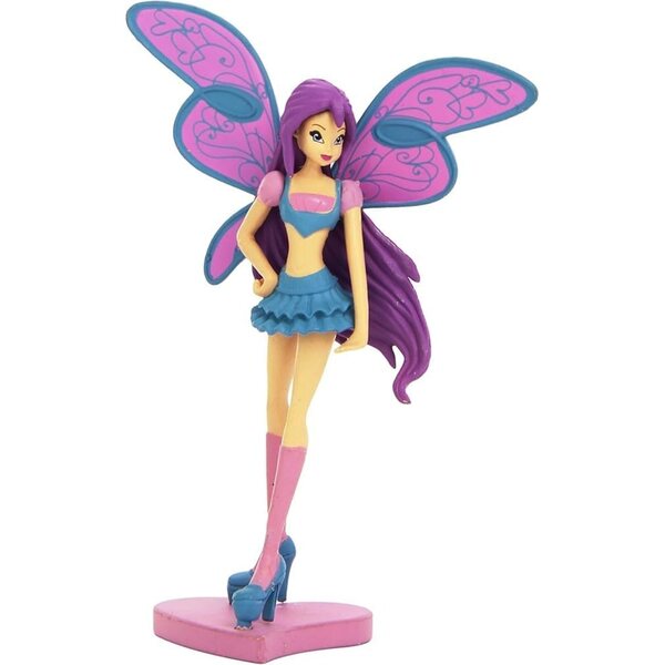 Set 21 personaggi Flora Tecna Stella Aisha Bloom Musa Rozy 12 cm con espositor