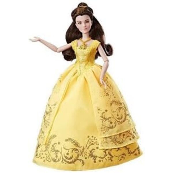 Belle Doll Box 30 cm luxuriöses goldenes Ballkleid – Spielzeug für Mädchen ab 3 Jahren