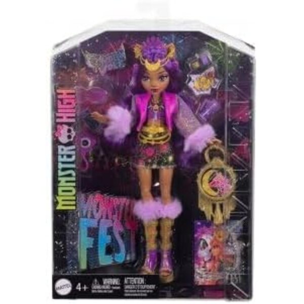 Clawdeen Wolf Monster Fest Puppen mit Modeaccessoires für Kinder ab 4 Jahren