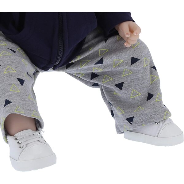 Cryfokt Reborn-Puppen, 55 cm, weicher Körper, Kleidung, 0–3 Monate, realistisches Spielzeug