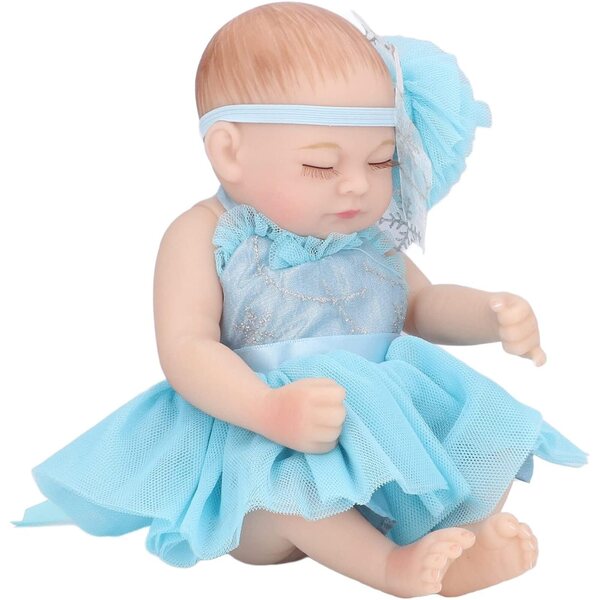 10 Zoll lebensechte und weiche Silikon-Neugeborenenpuppe für Babys und Eltern