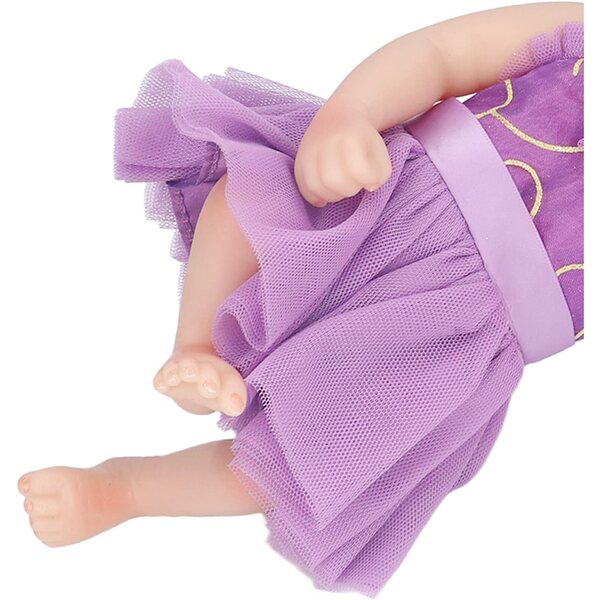 HEEPDD Neugeborene weiche Silikonpuppe 26 cm – Kreativspiel für Kinder ab 3 Jahren